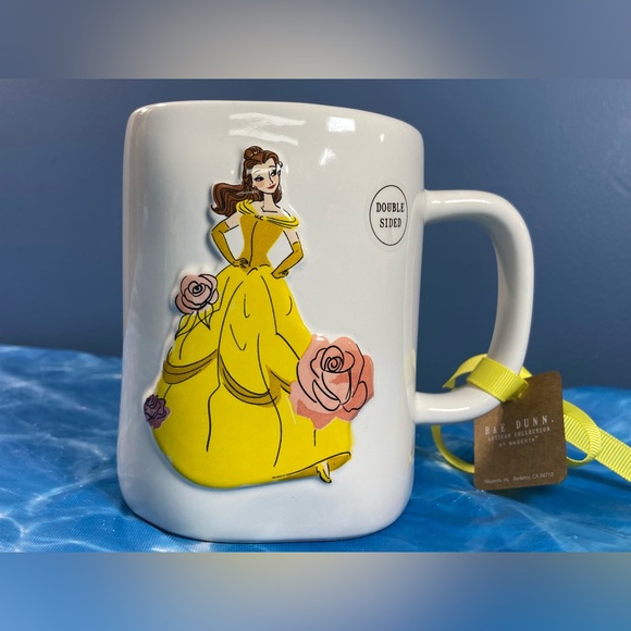 Rae Dunn - Disney Princess - Beauty & The Beast - Belle / Beauty Mug - BNWT 🥀 - Picture 3 of 11